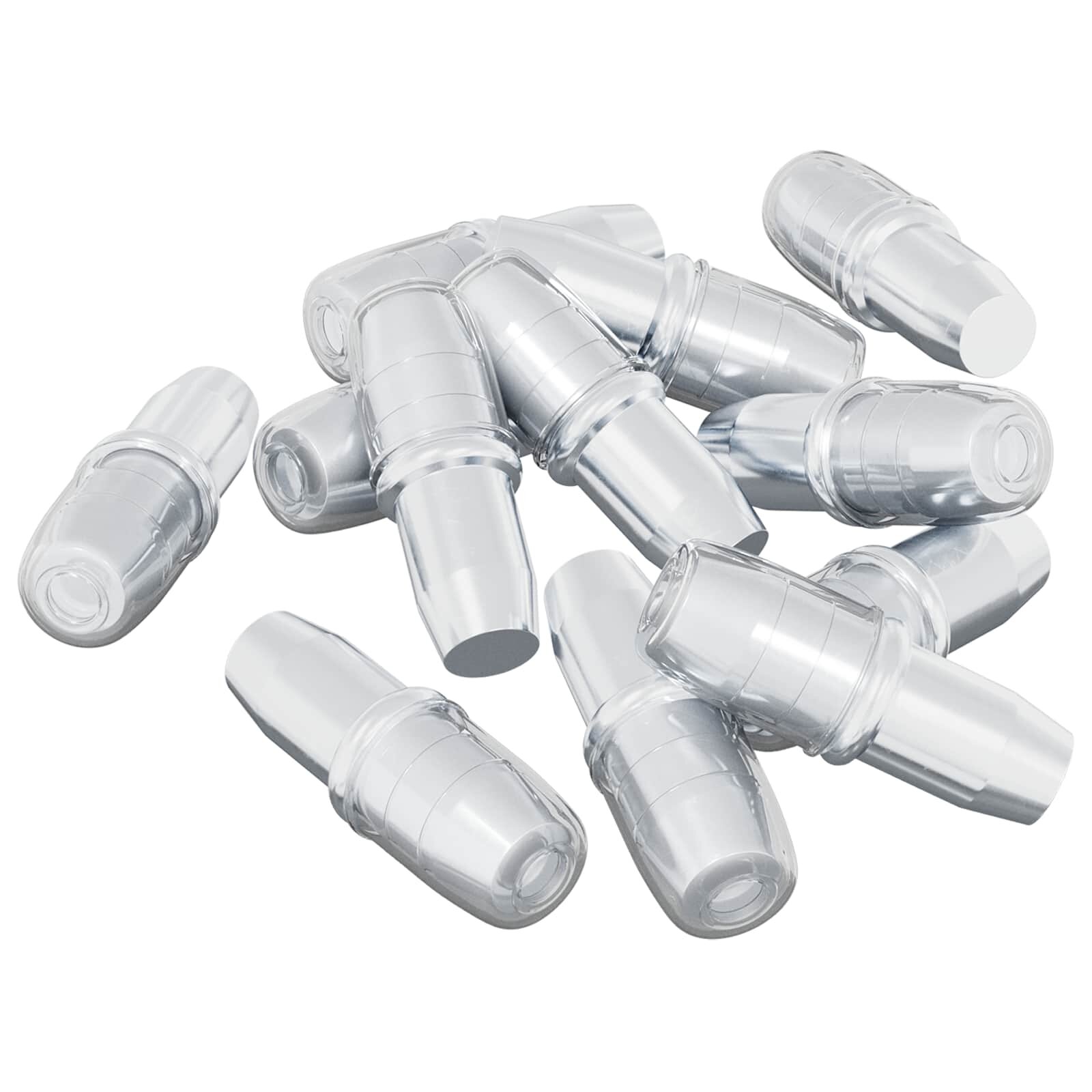 vidaXL Policejní háček 12 Stříbrná 7 x 16 mm Železo