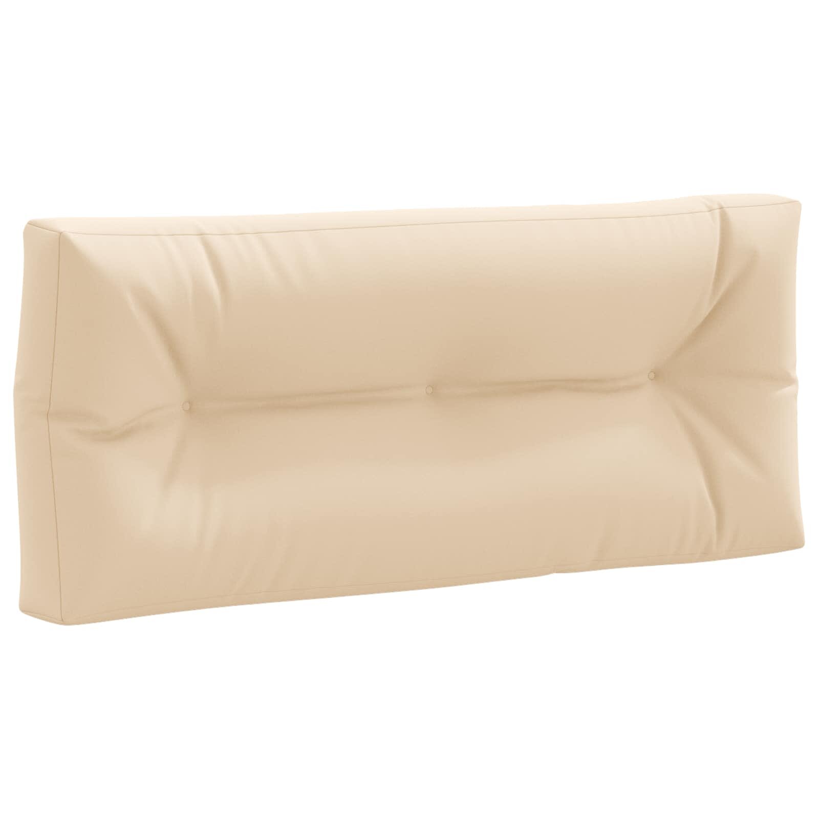vidaXL Polštář na paletu VIANEN 100% polyester Krémová