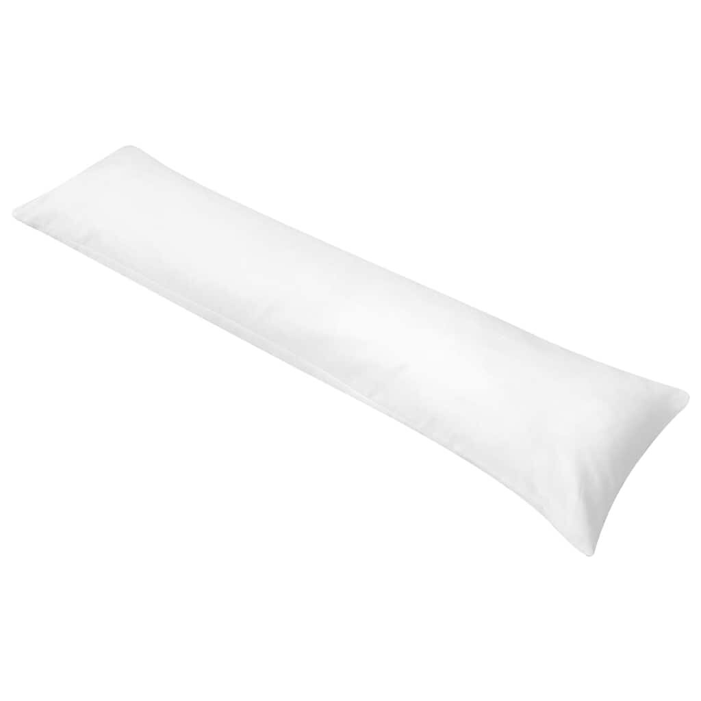 vidaXL Polštář pro tělo pro spaní na boku 40x145 cm bílý