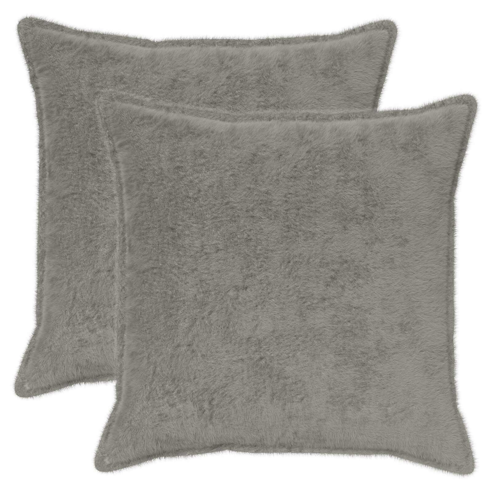 vidaXL Povlak na polštář 2 ks HOUTEN Světle šedá 70 x 70 cm