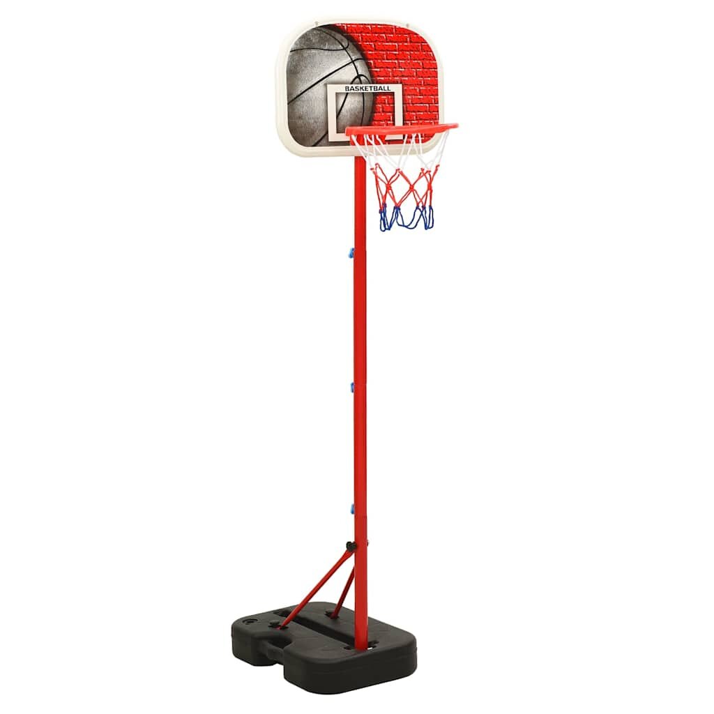 vidaXL Přenosný basketbalový set nastavitelný 1385–166 cm