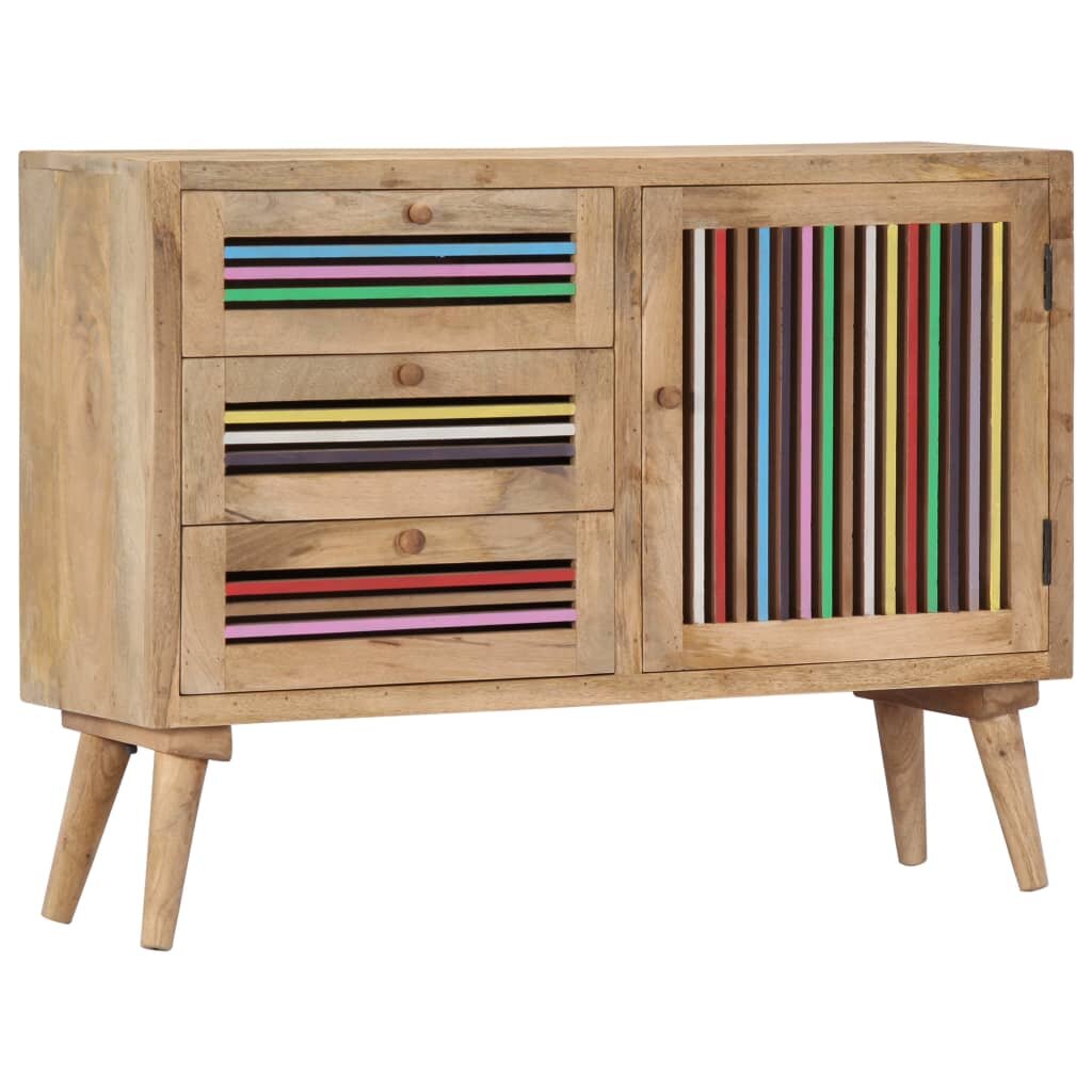 vidaXL Příborník 100 x 30 x 75 cm masivní mangovníkové dřevo