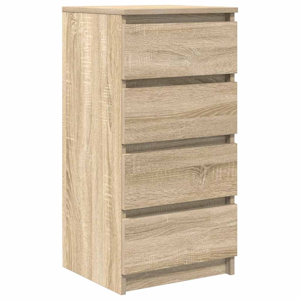 vidaXL Příborník dub sonoma 375x35x76 cm kompozitní dřevo