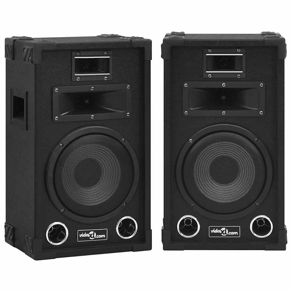 vidaXL Profesionální pasivní hi-fi reproduktory 2 ks 800 W černé