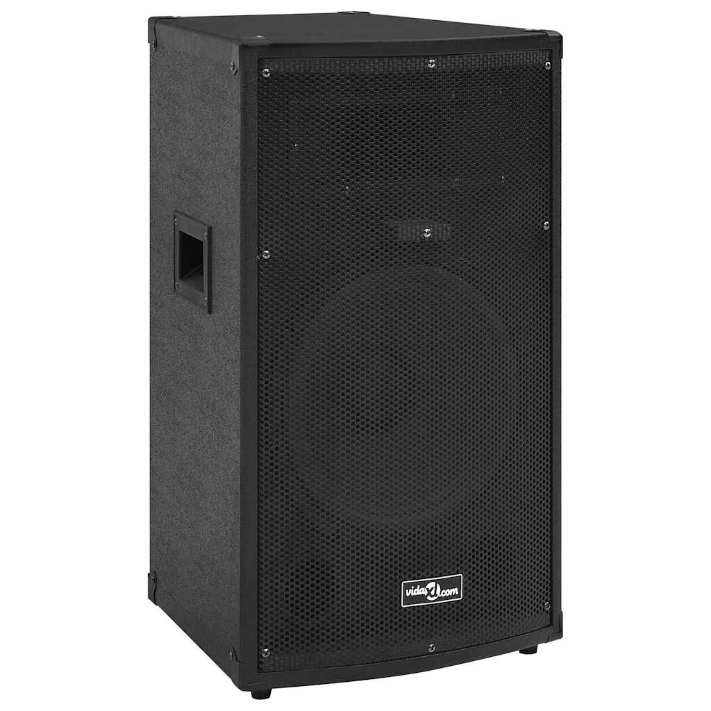 vidaXL Profesionální pasivní reproduktor hi-fi 150 W černý 37x37x64cm
