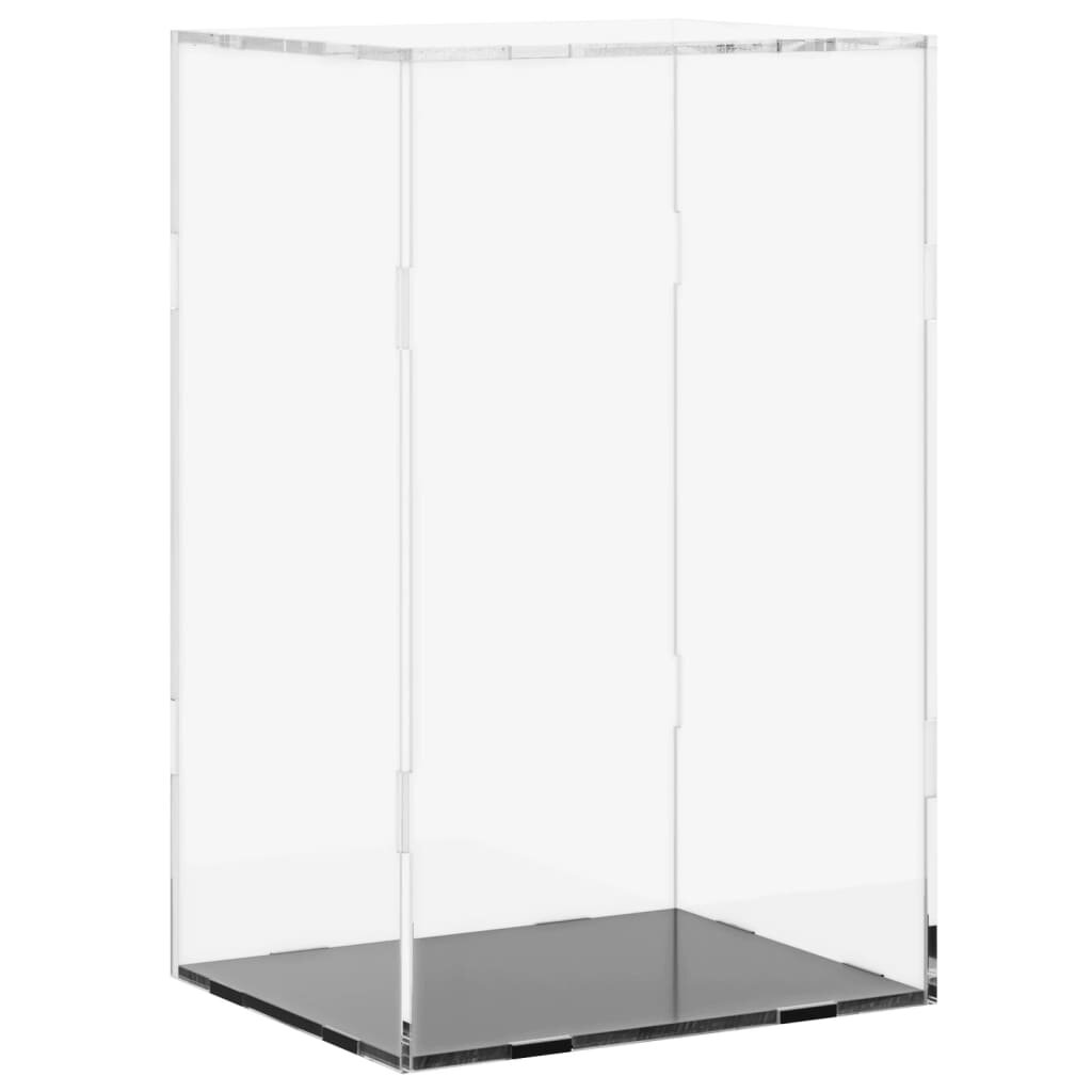 vidaXL Průhledná reklamní krabice 22 x 18 x 35 cm akrylová