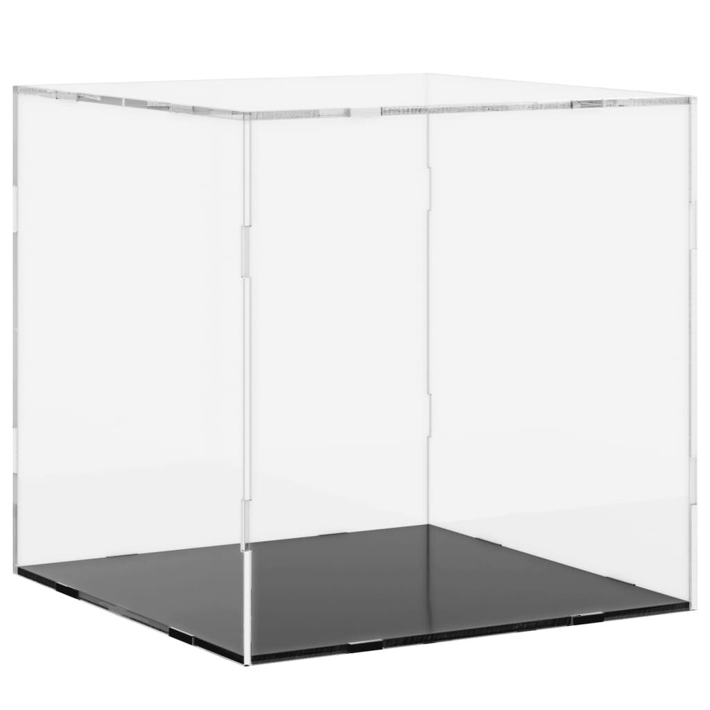 vidaXL Průhledná reklamní krabice 30 x 30 x 30 cm akrylová