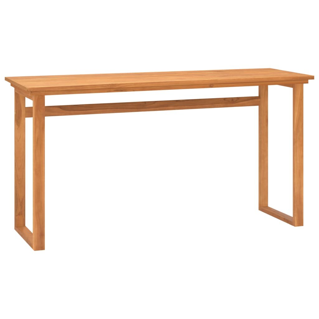 vidaXL Psací stůl 120 x 45 x 75 cm masivní teakové dřevo