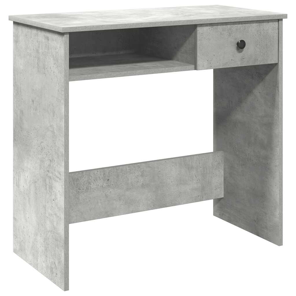 vidaXL Psací stůl betonově šedý 80 x 40 x 75 cm dřevotříska
