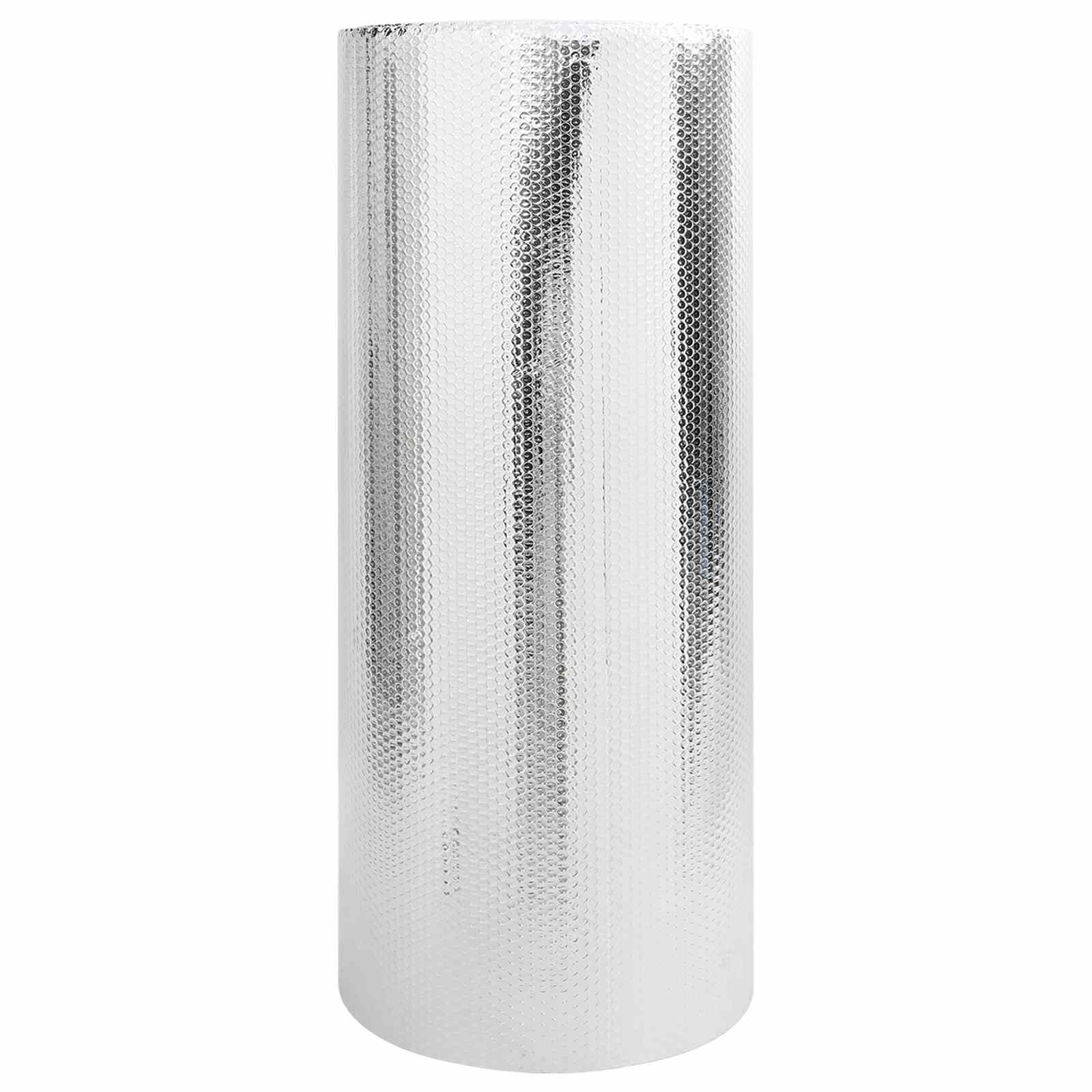 vidaXL Reflexní fólie za radiátor Stříbrná 15 x 1 m Polyethylen