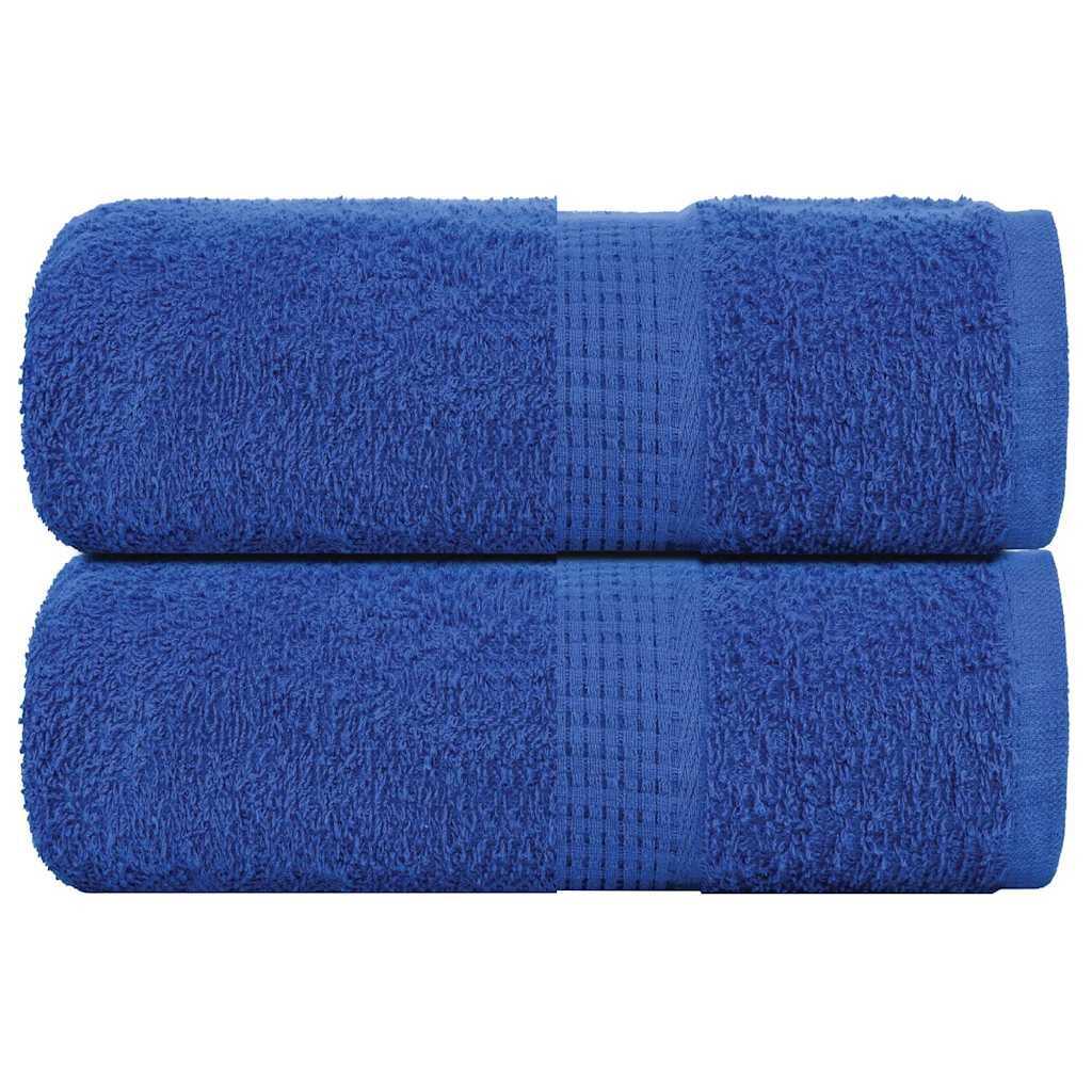 vidaXL Ručníky pro hosty FROGN 2 ks modré 30x50 cm 360 g/m²