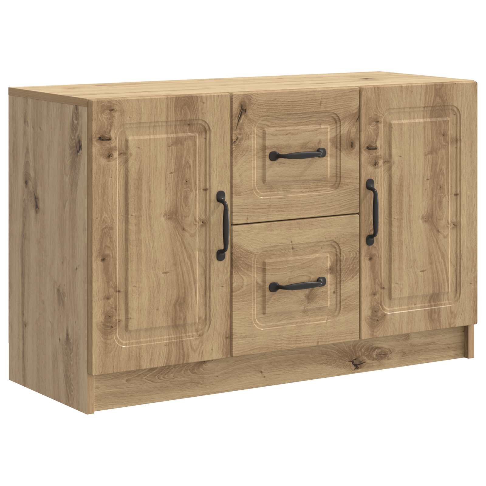 vidaXL Servírovací skříň Dub artisan 89 x 345 x 57 cm