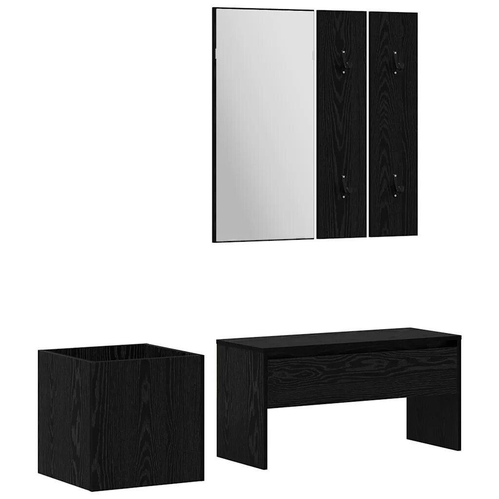 vidaXL Sestava nábytku do předsíně 5 ks 80 x 305 x 40 cm