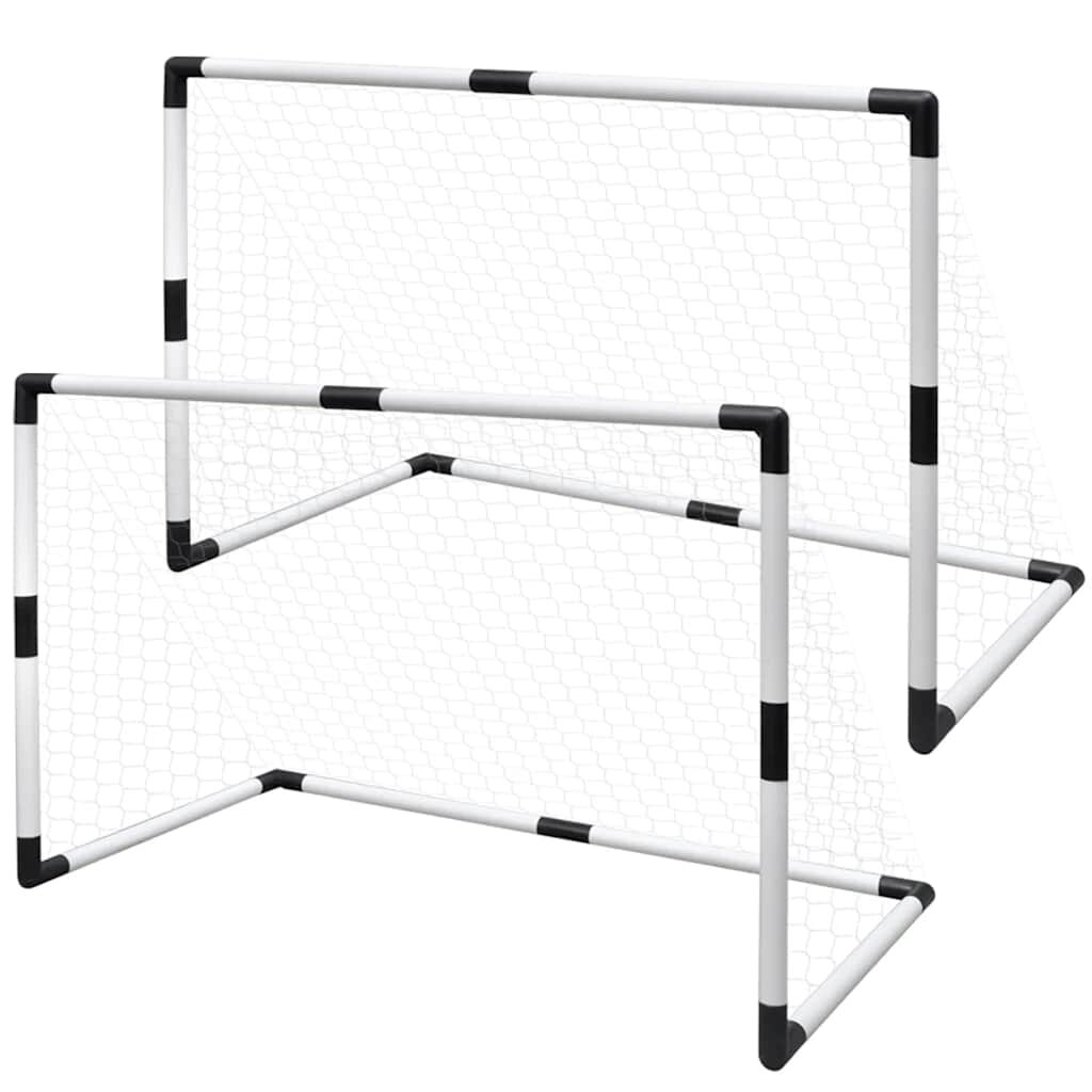 vidaXL Set branky na minifotbal 2 ks pro děti 915 x 48 x 61 cm