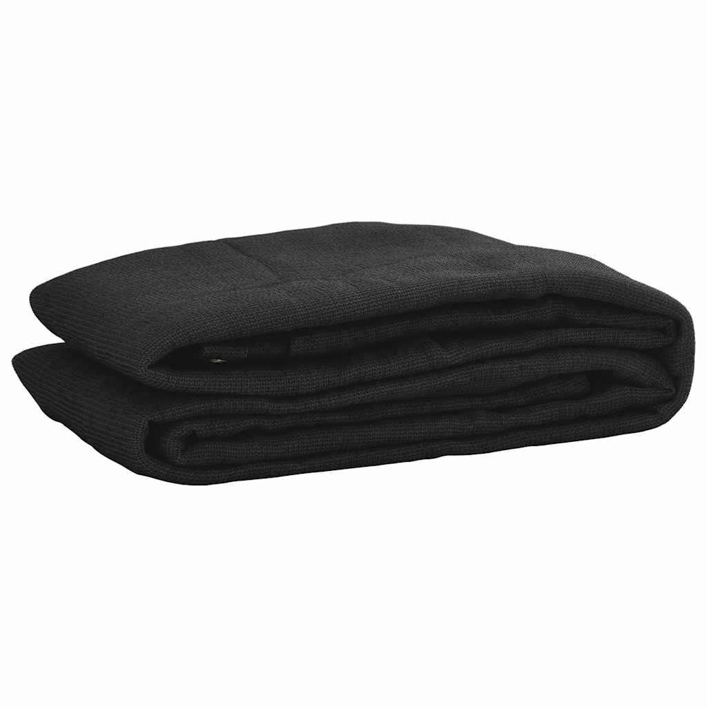 vidaXL Síť na přívěsný vozík HDPE 15 x 27 m černá