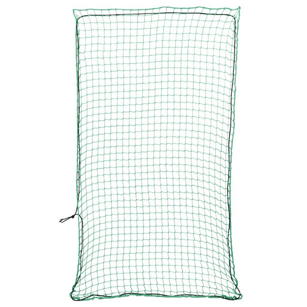 vidaXL Síť na přívěsný vozík s elastickým lanem zelená 45 x 25 m PP