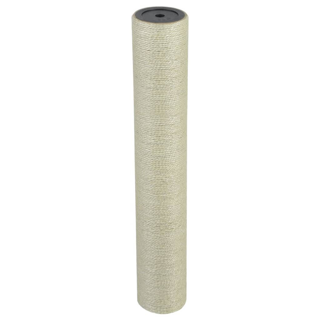 vidaXL Škrabadlo pro kočky 8 x 50 cm 10 mm béžové