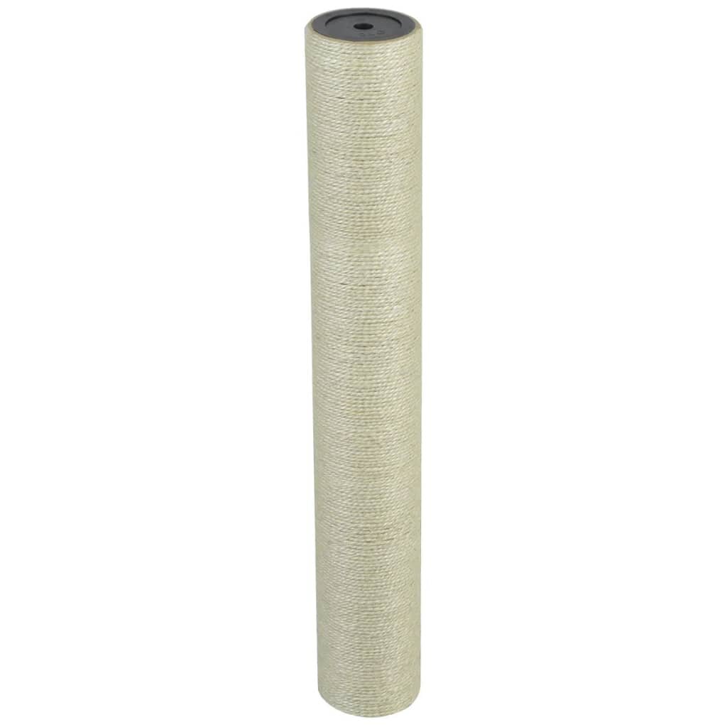 vidaXL Škrabadlo pro kočky 8 x 55 cm 10 mm béžové