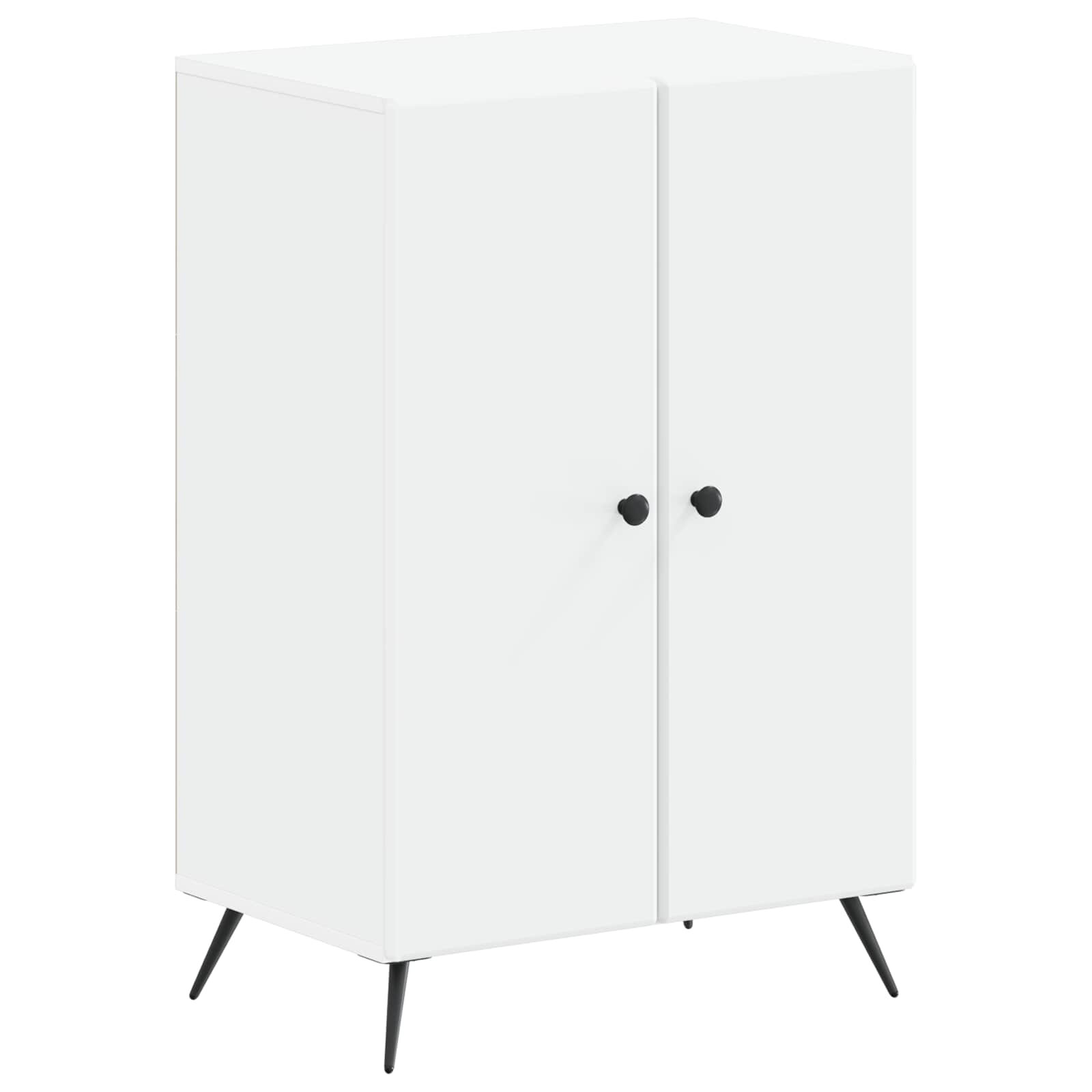 vidaXL Skříň na obuv BREDA 595 x 395 x 90 cm Kompozitní dřevo Bílá