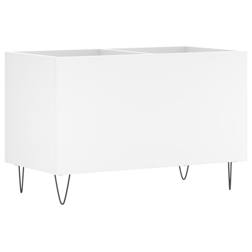 vidaXL Skříňka na LP desky bílá 745 x 38 x 48 cm kompozitní dřevo