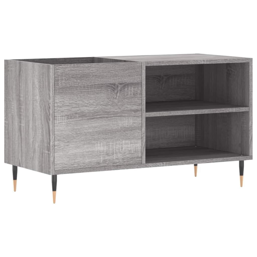 vidaXL Skříňka na LP desky šedá sonoma 85x38x48 cm kompozitní dřevo