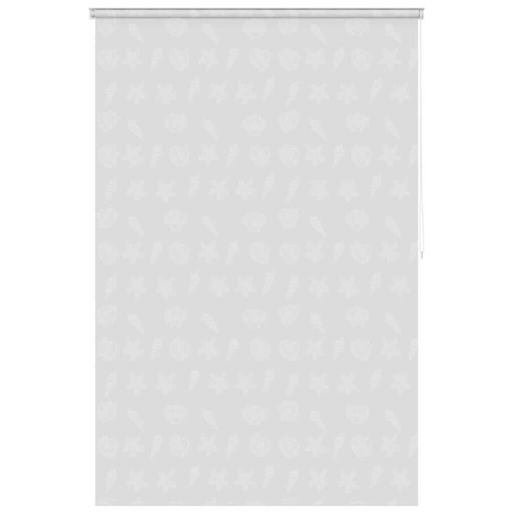 vidaXL Sprchová roleta 140 x 240 cm vzor mořské hvězdice