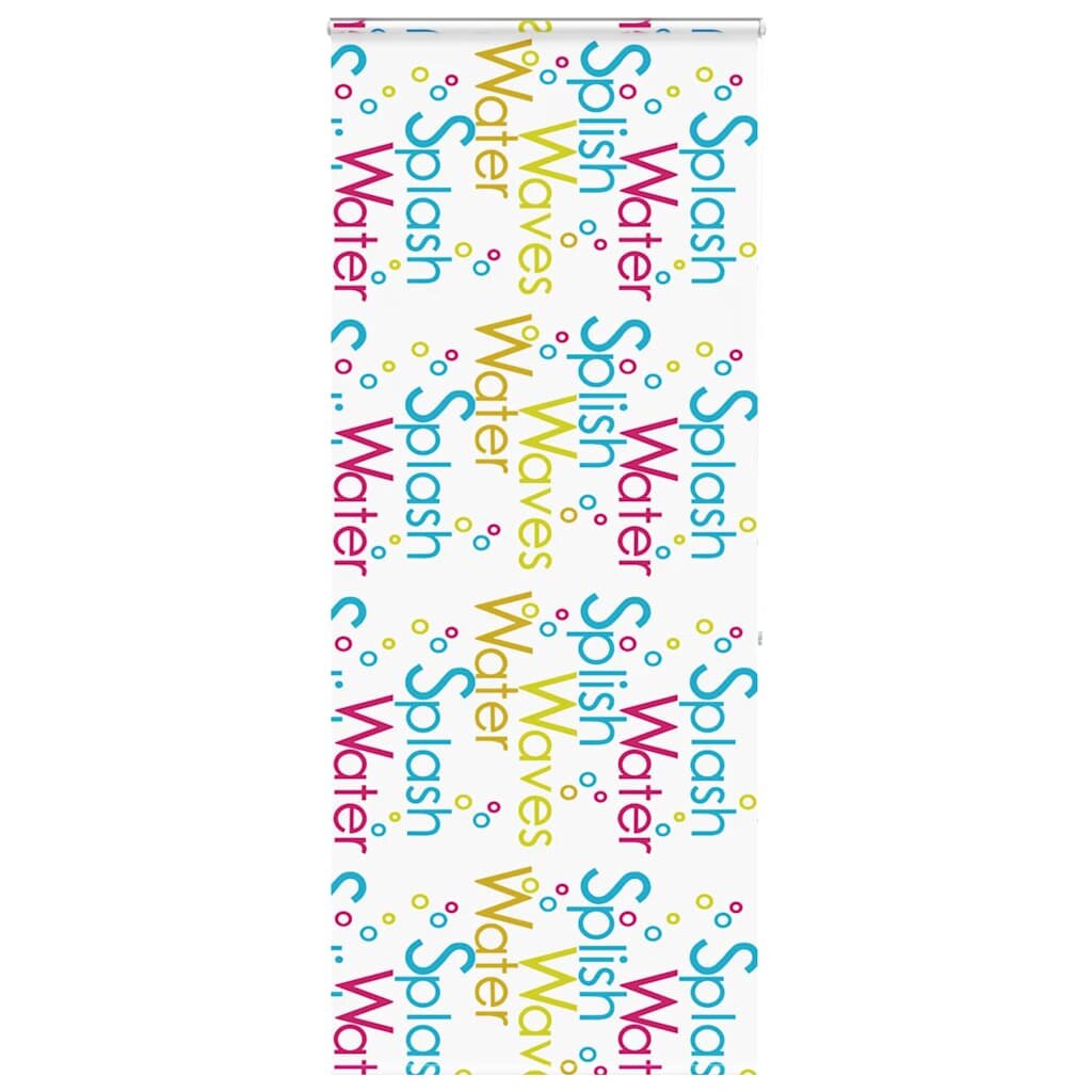 vidaXL Sprchová roleta s kazetou 100x240 cm Šířka látky 96 cm