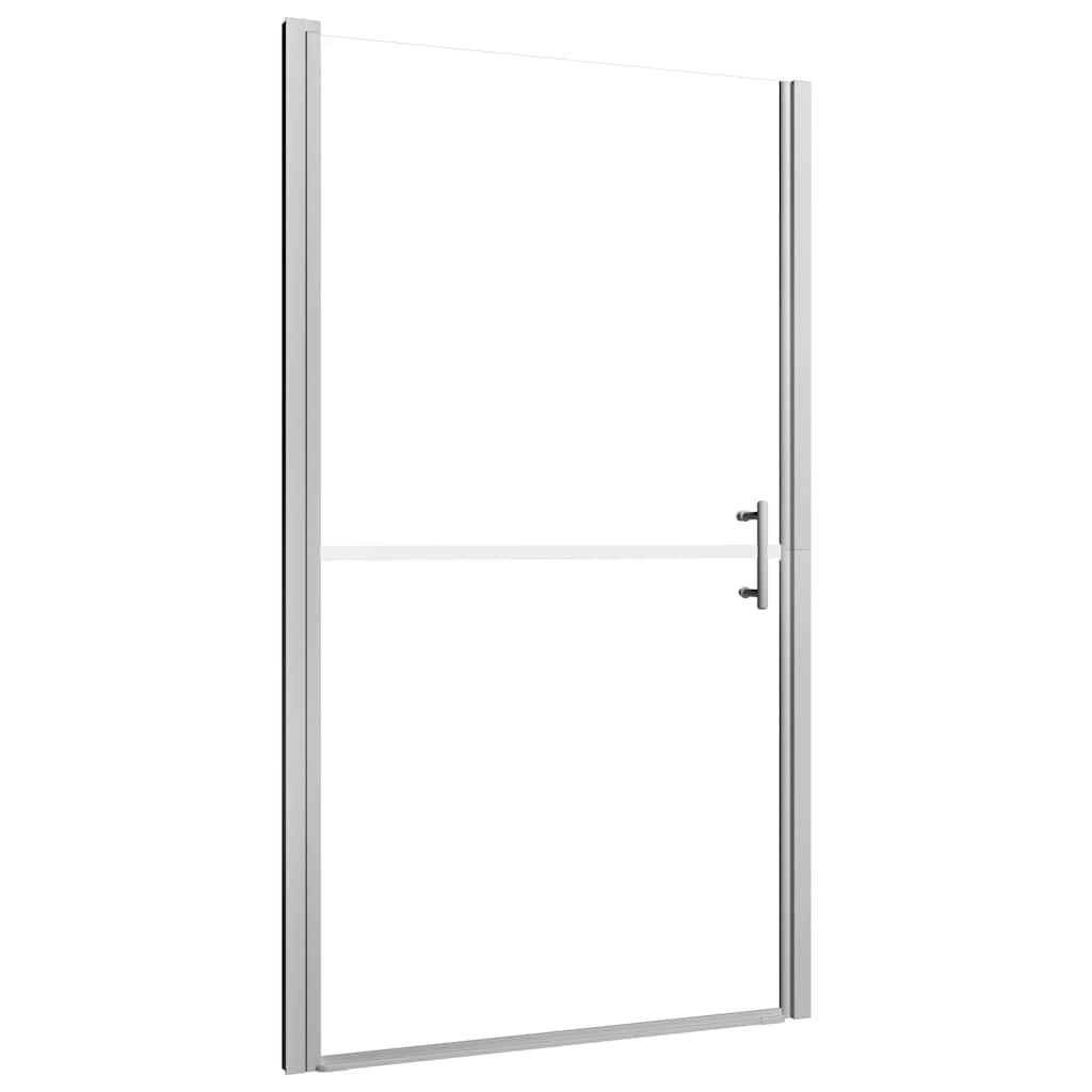 vidaXL Sprchové dveře matné tvrzené sklo 91 x 195 cm