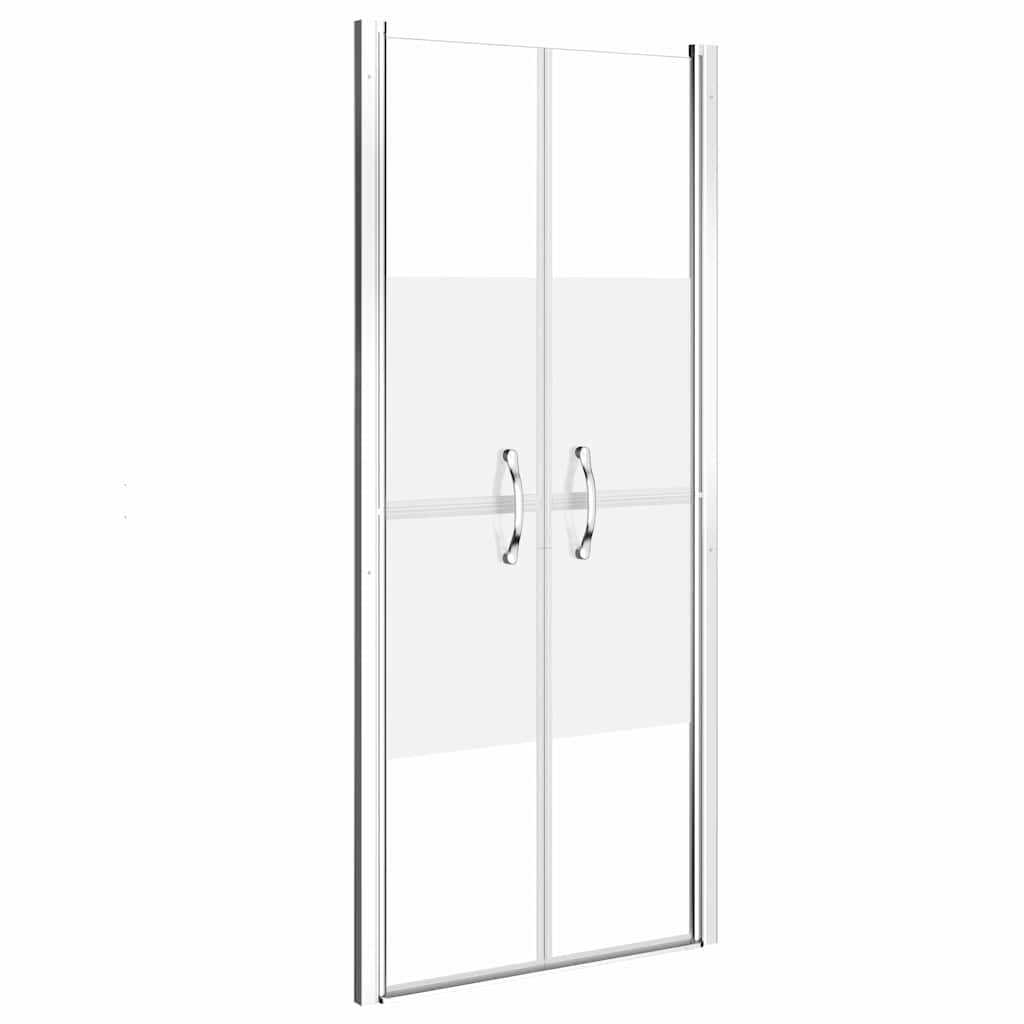 vidaXL Sprchové dveře polomatné ESG 76 x 190 cm