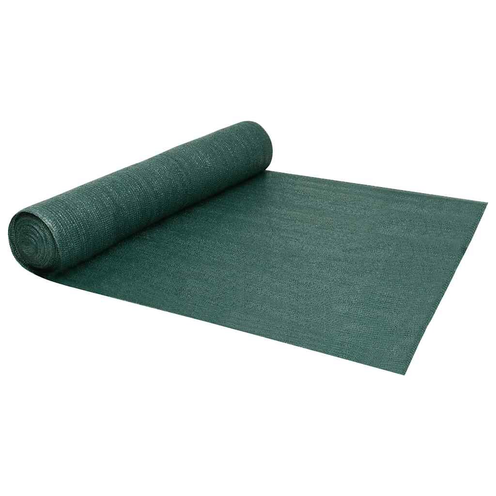vidaXL Stínící tkanina zelená 12 x 10 m HDPE 150 g/m²