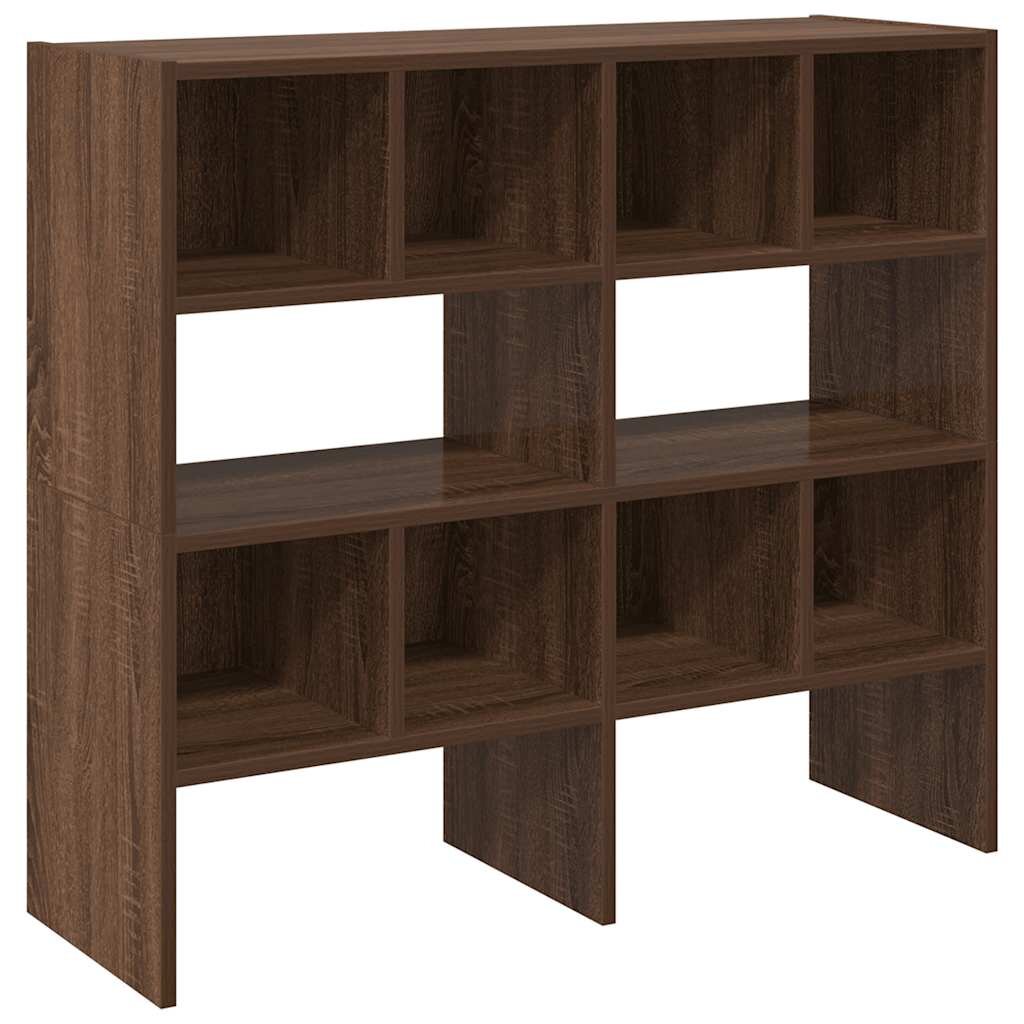 vidaXL Stohovatelné botníky 2 ks hnědý dub 895x30x40 cm
