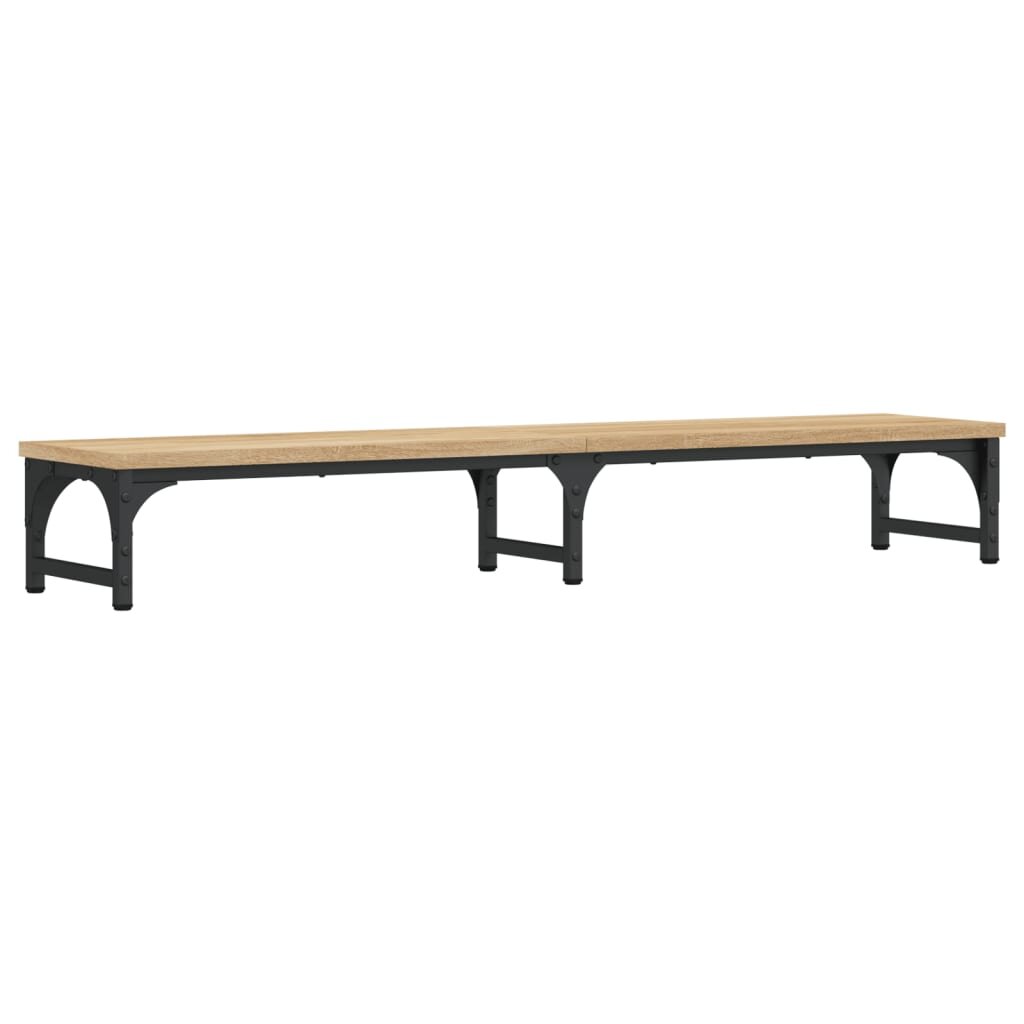 vidaXL Stojan na monitor dub sonoma 105x23x155 cm kompozitní dřevo
