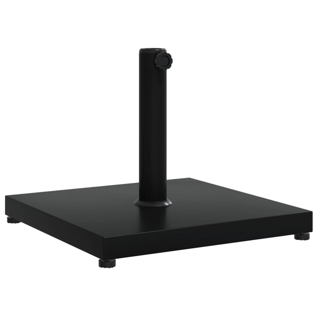 vidaXL Stojan na slunečník pro tyč Ø 32 / 38 / 48 mm 18 kg čtvercový