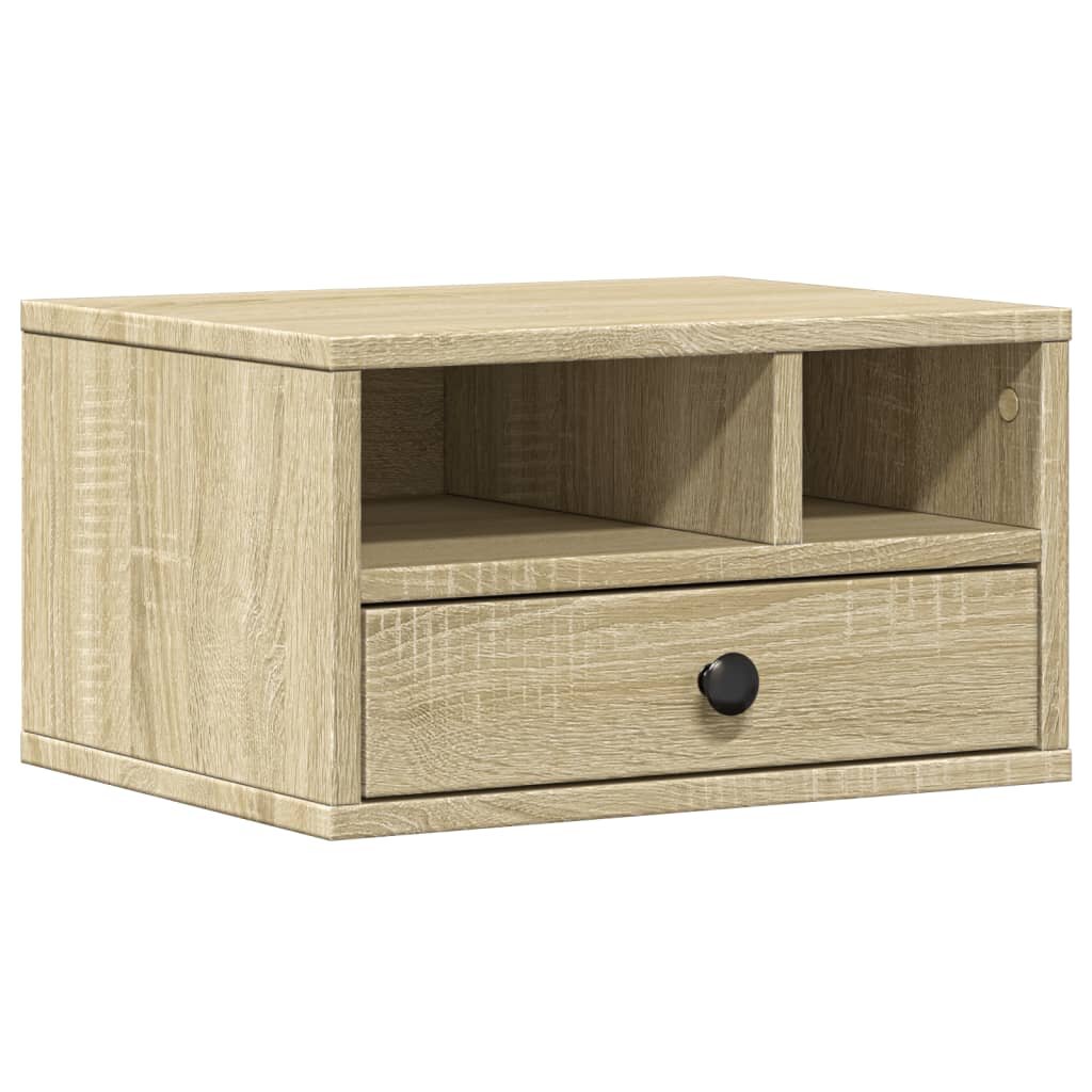 vidaXL Stojan na tiskárnu dub sonoma 40x32x225 cm kompozitní dřevo