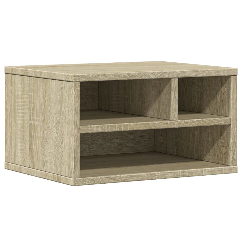 vidaXL Stojan na tiskárnu dub sonoma 40x32x225 cm kompozitní dřevo