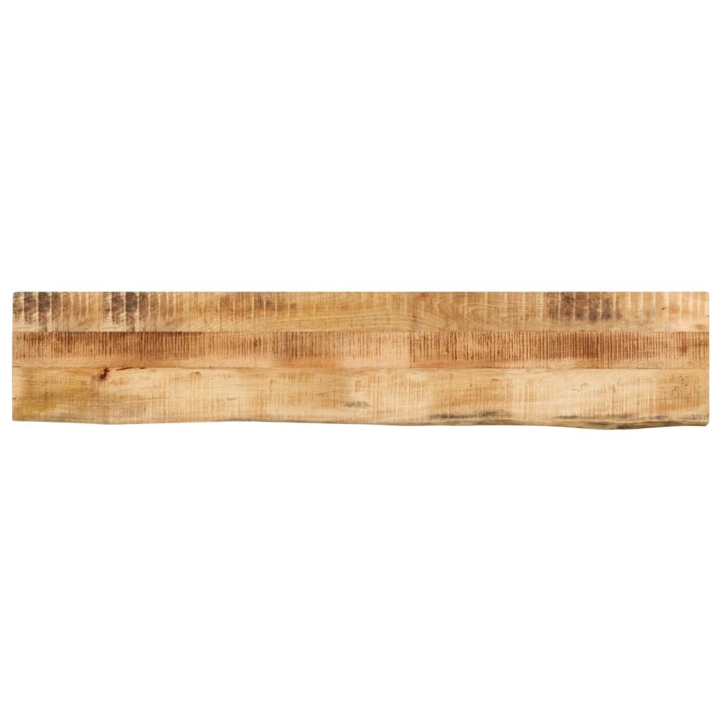 vidaXL Stolní deska 160x20x25 cm živá hrana hrubé mangovníkové dřevo