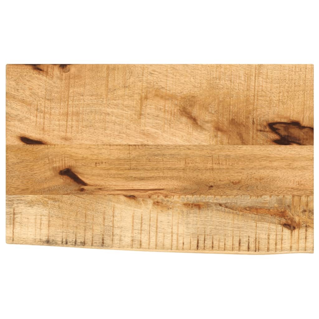vidaXL Stolní deska 40x20x25 cm živá hrana hrubé mangovníkové dřevo