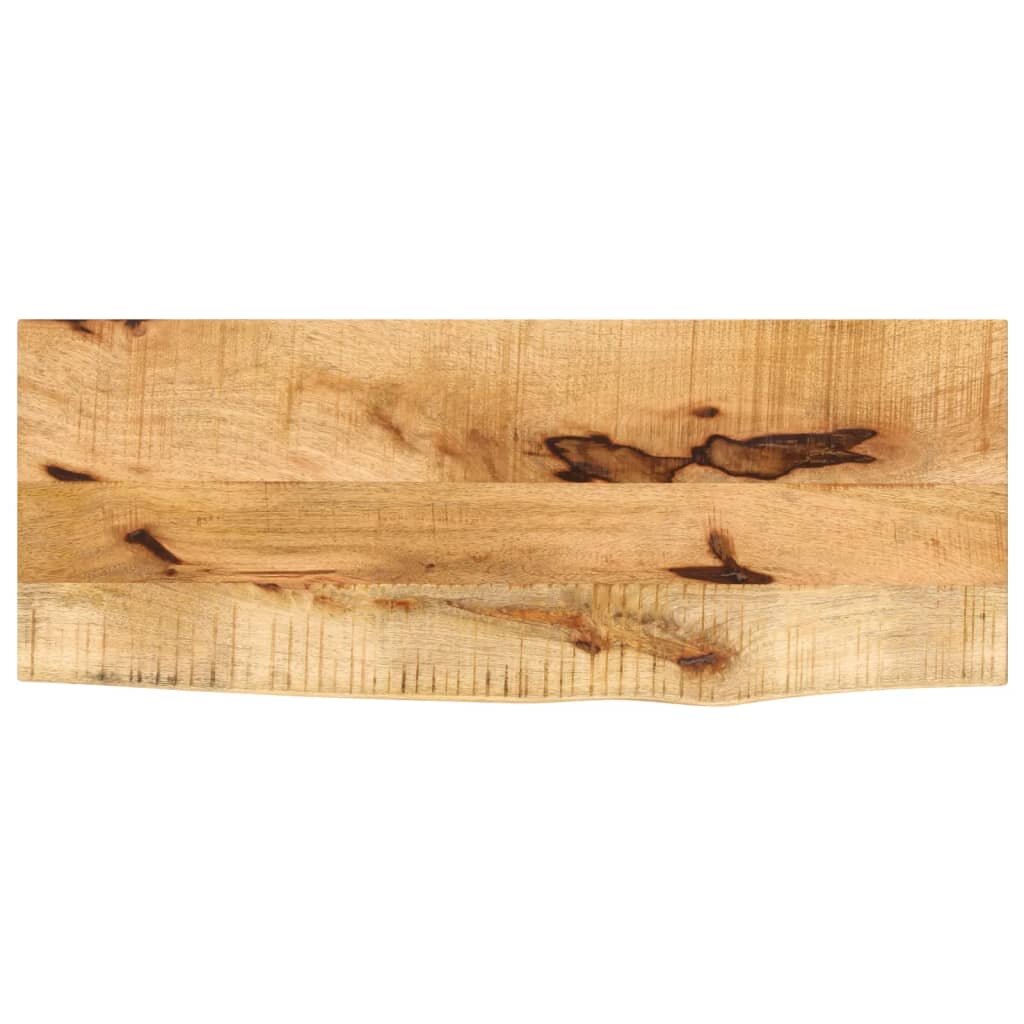vidaXL Stolní deska 70x20x38 cm živá hrana hrubé mangovníkové dřevo