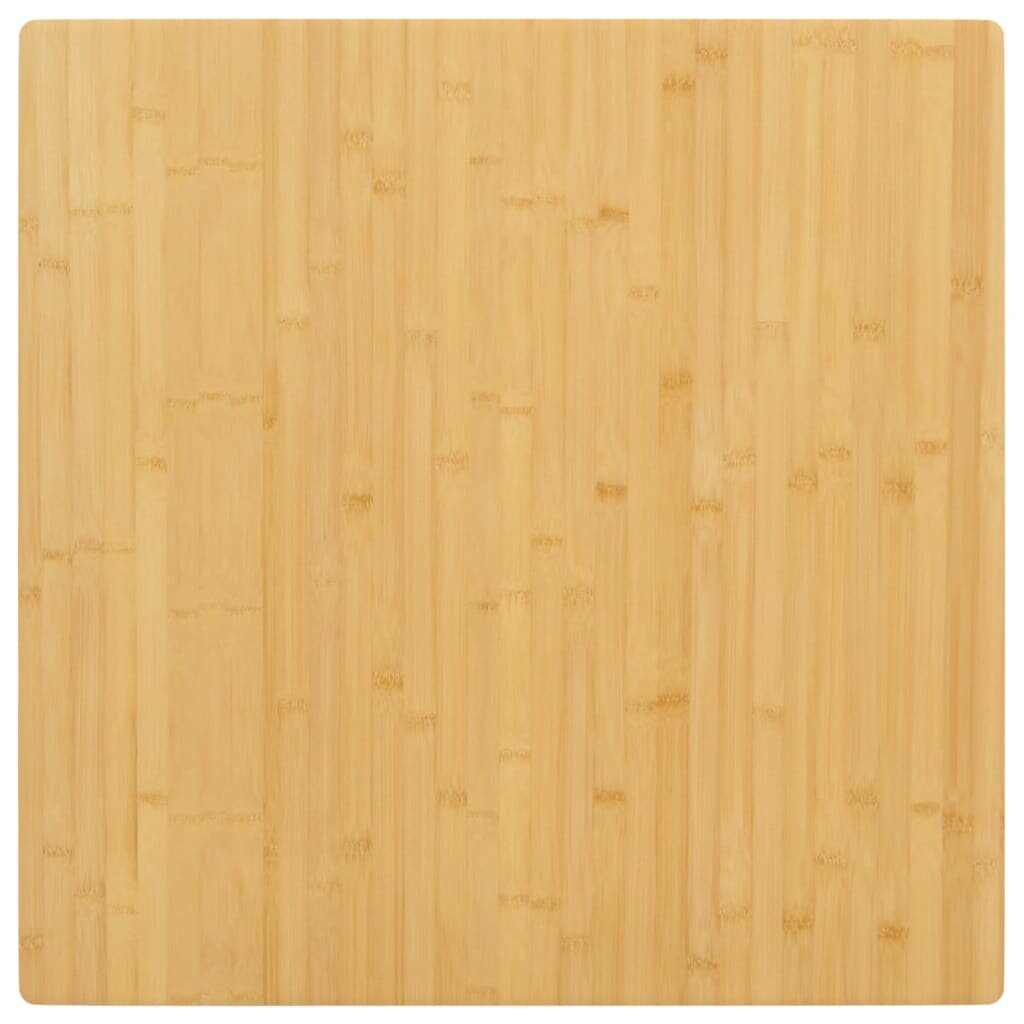 vidaXL Stolní deska 80 x 80 x 15 cm bambus