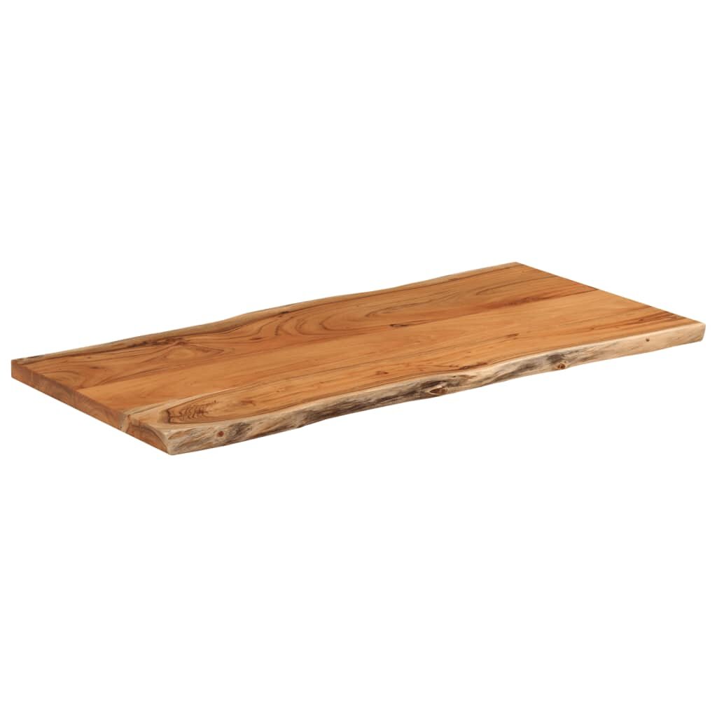 vidaXL Stolní deska 80x40x25 cm obdélník masivní akácie živá hrana