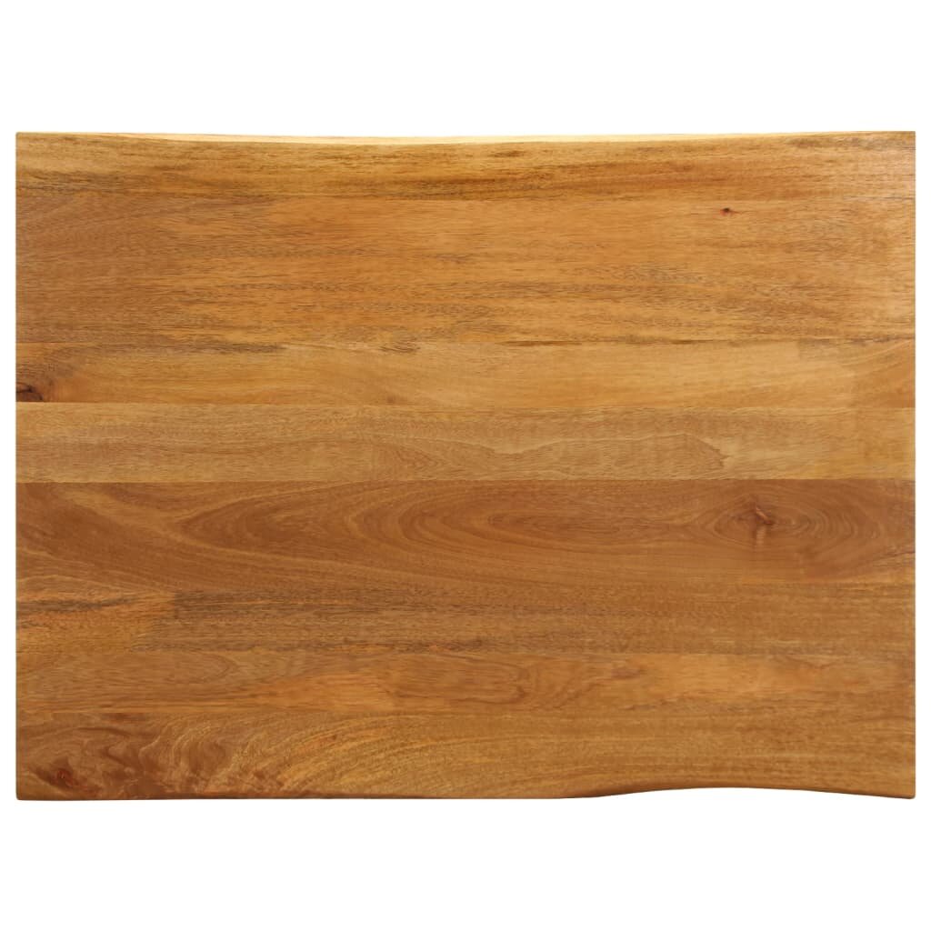 vidaXL Stolní deska 90 x 80 x 25 cm živá hrana mangovníkové dřevo