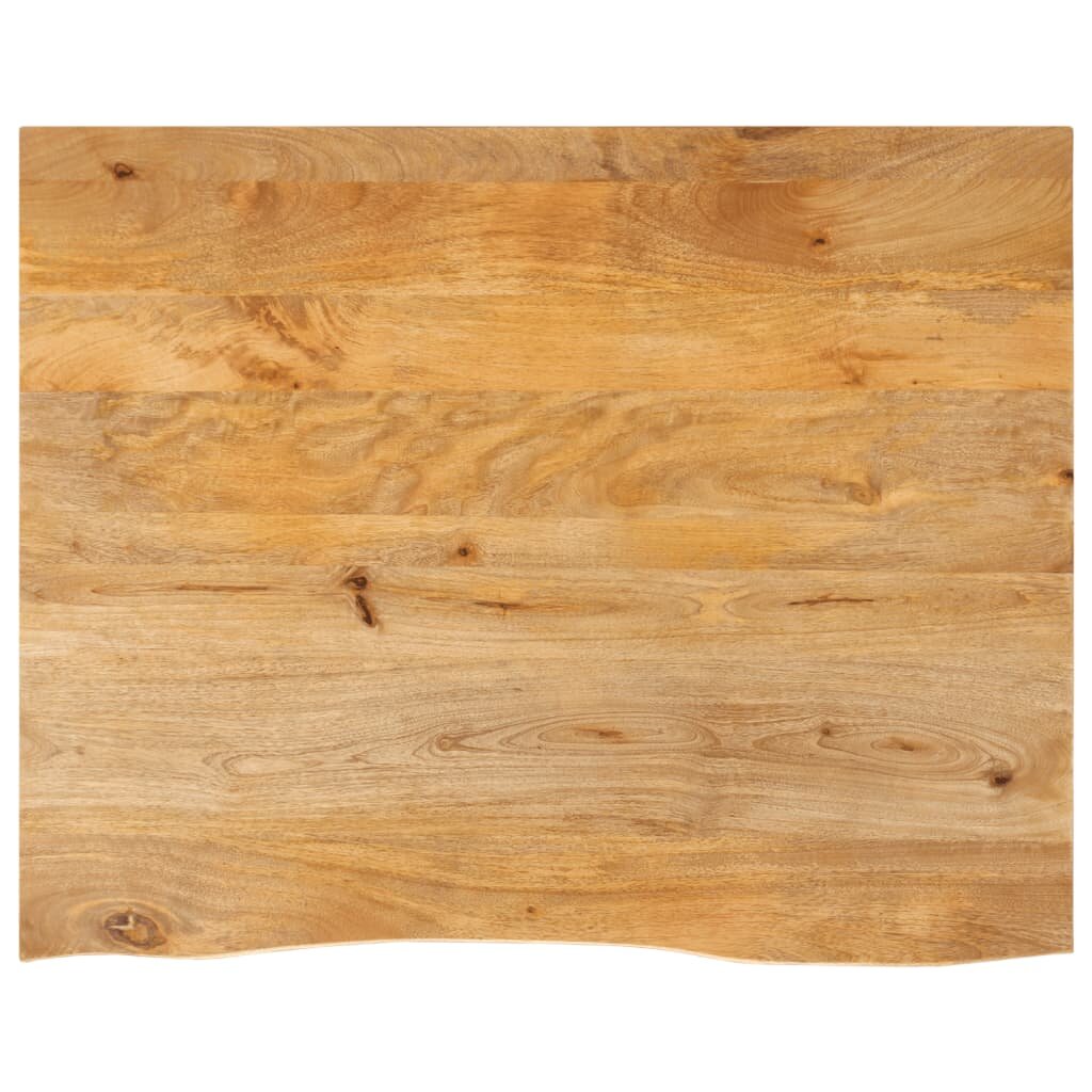 vidaXL Stolní deska živá hrana 90 x 80 x 25 cm masivní mangovník