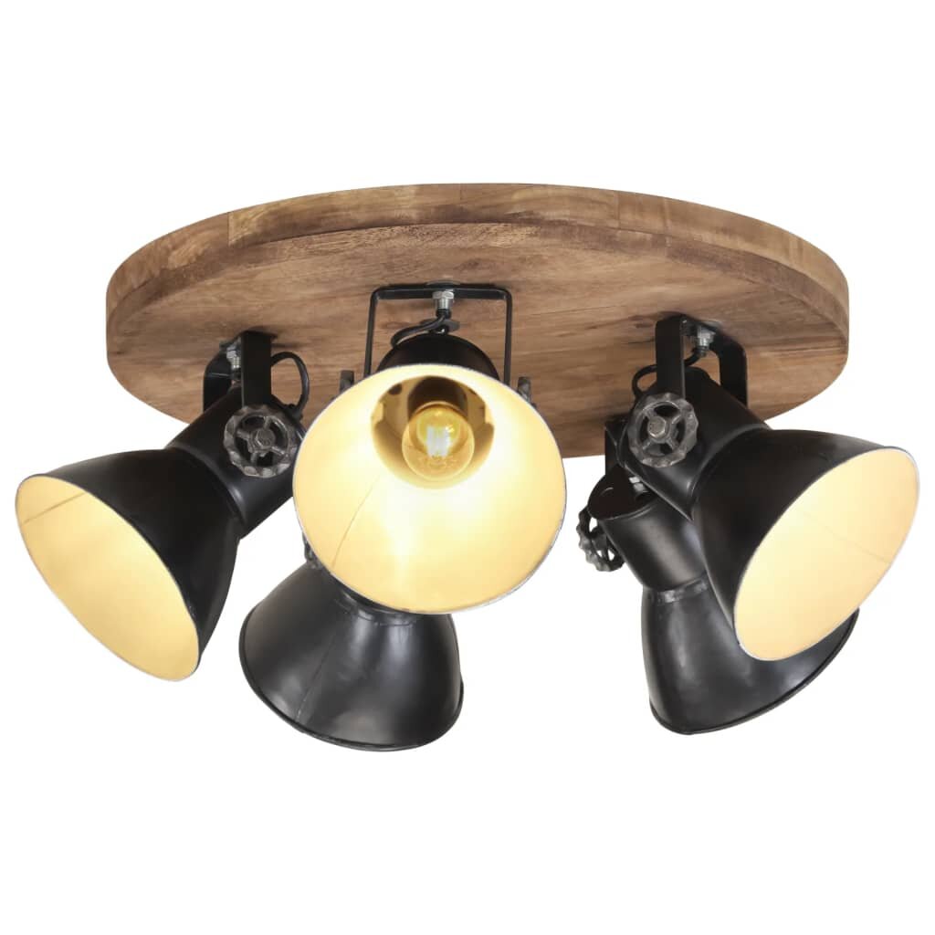 vidaXL Stropní svítidlo 25 W černé 50 x 50 x 25 cm E27
