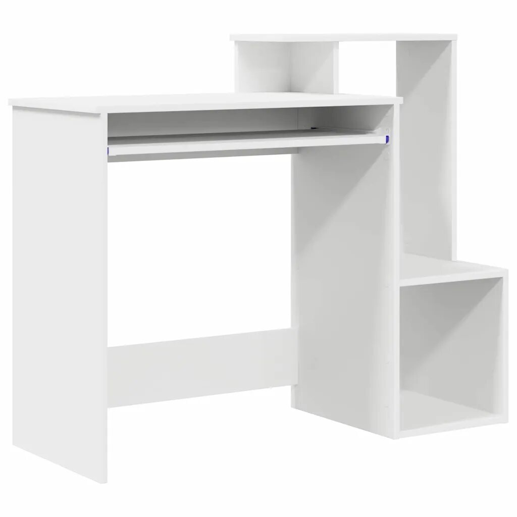 vidaXL Stůl Bílá 106 x 41 x 88.5 cm Kompozitní dřevo