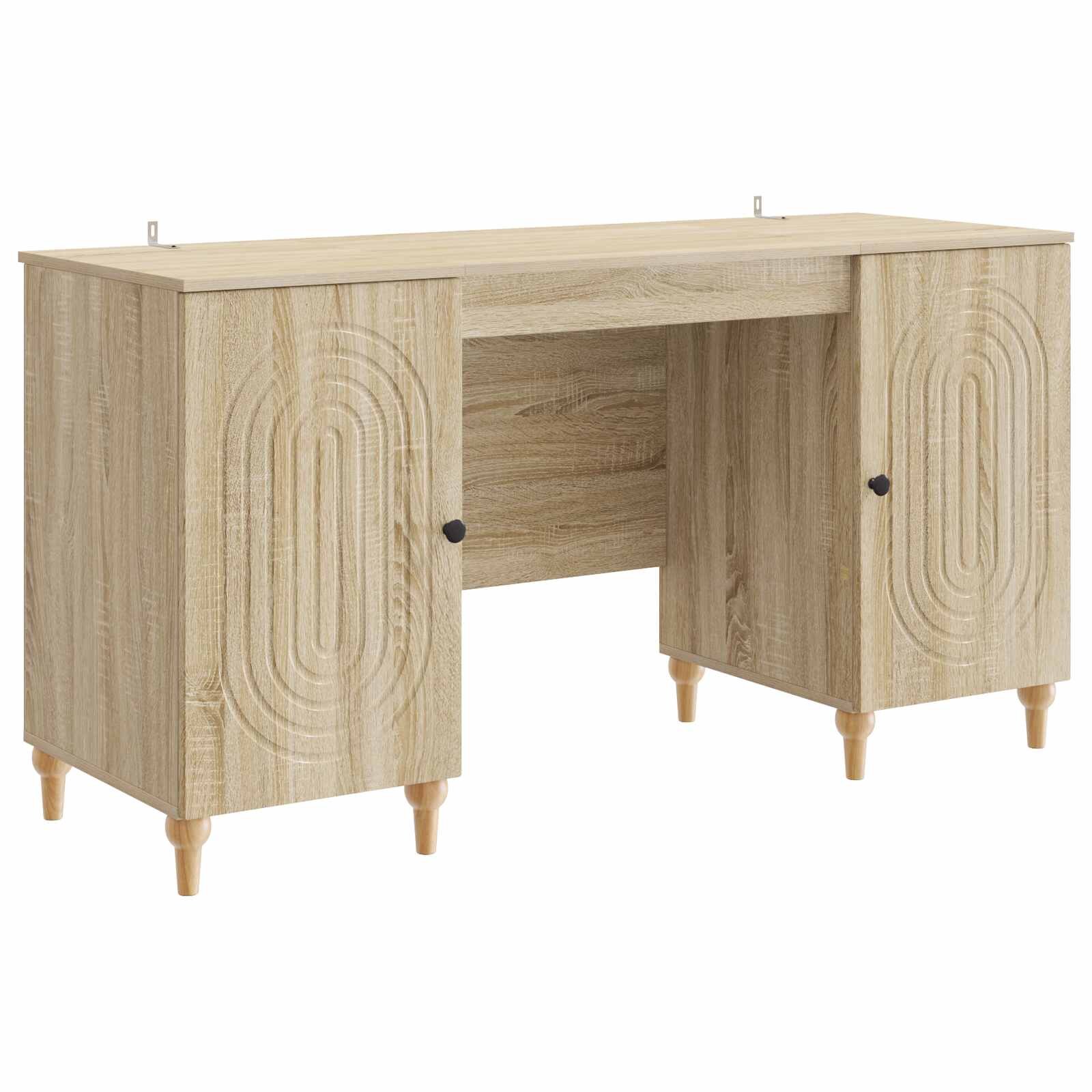 vidaXL Stůl Dub sonoma 1425 x 50 x 75 cm Kompozitní dřevo
