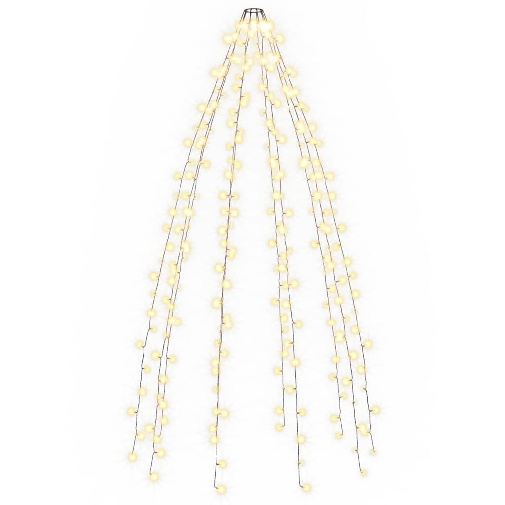 vidaXL Světelná síť na vánoční stromek s 250 LED diodami 250 cm