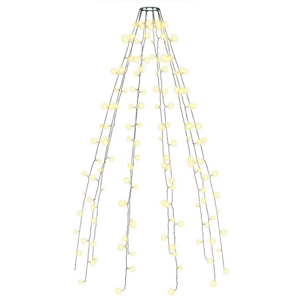 vidaXL Světelná síť na vánoční stromek se 150 LED diodami 150 cm