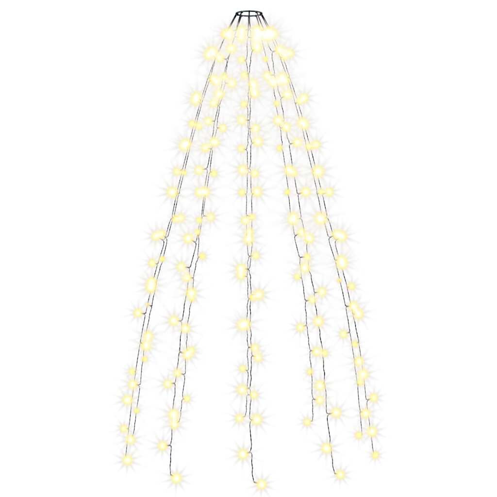 vidaXL Světelná síť na vánoční stromek se 180 LED diodami 180 cm