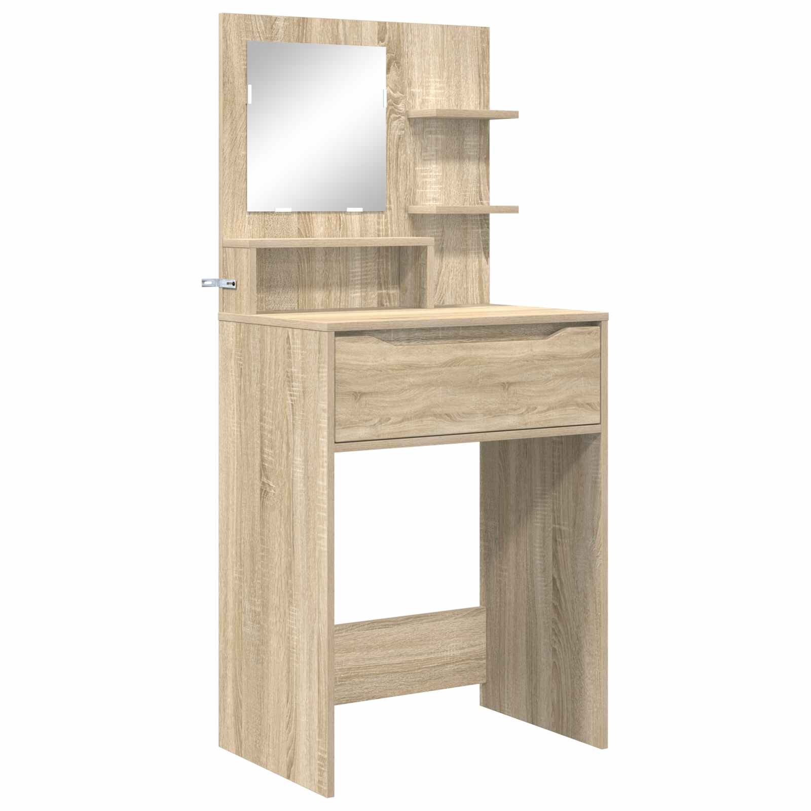 vidaXL Toaletní stolky do ložnice Dub sonoma 60 x 395 x 135 cm