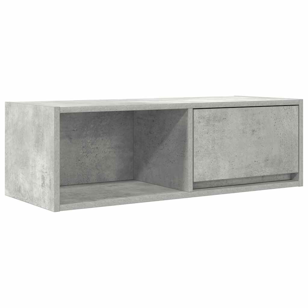 vidaXL TV skříňka betonově šedá 80x31x255 cm kompozitní dřevo